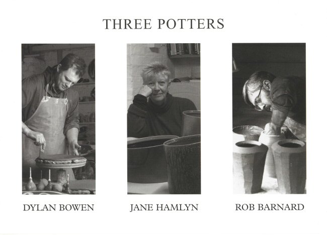 Three Potters: Rob Barnard, Dylan Bowen & Jane Hamlyn - Galerie Besson